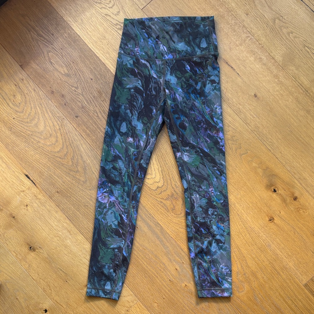 lululemon athletica Multicolor Patterned Leggings